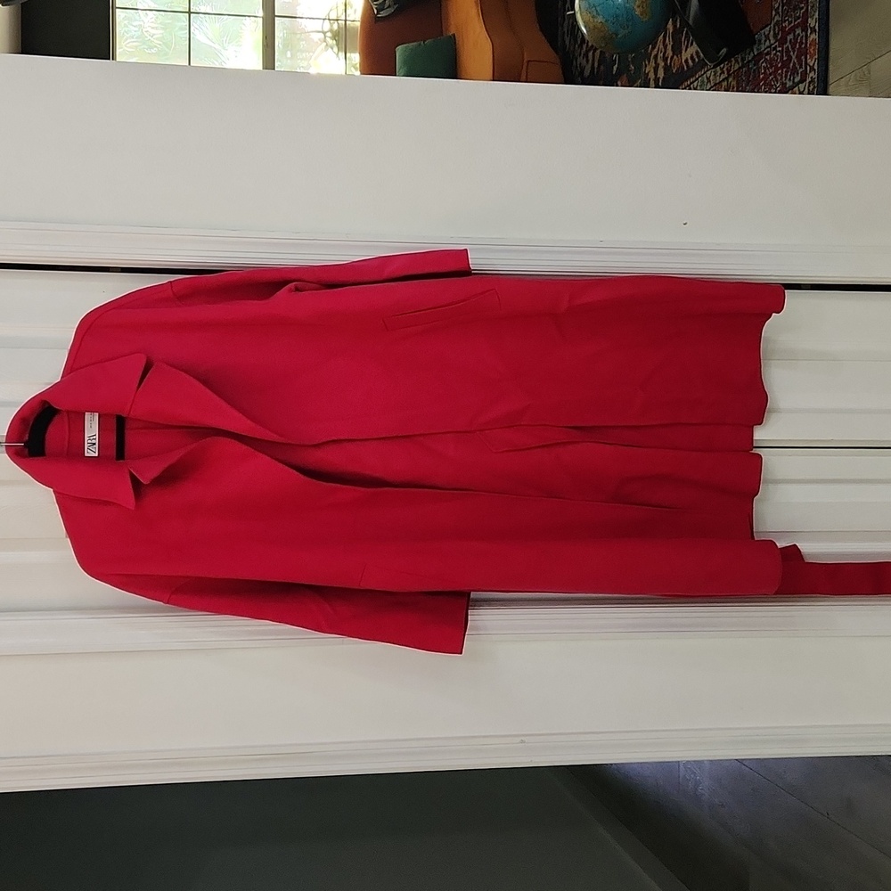 Zara Hot Pink Coat - Fits LARGE